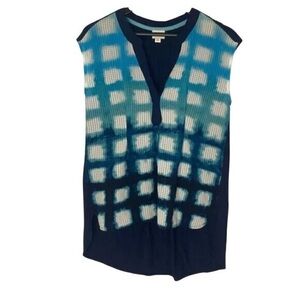 Blue Garment with Light Blue Trim